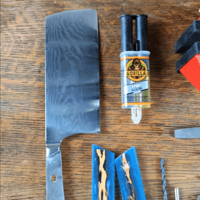 Chef's Cleaver Knife Making Kit