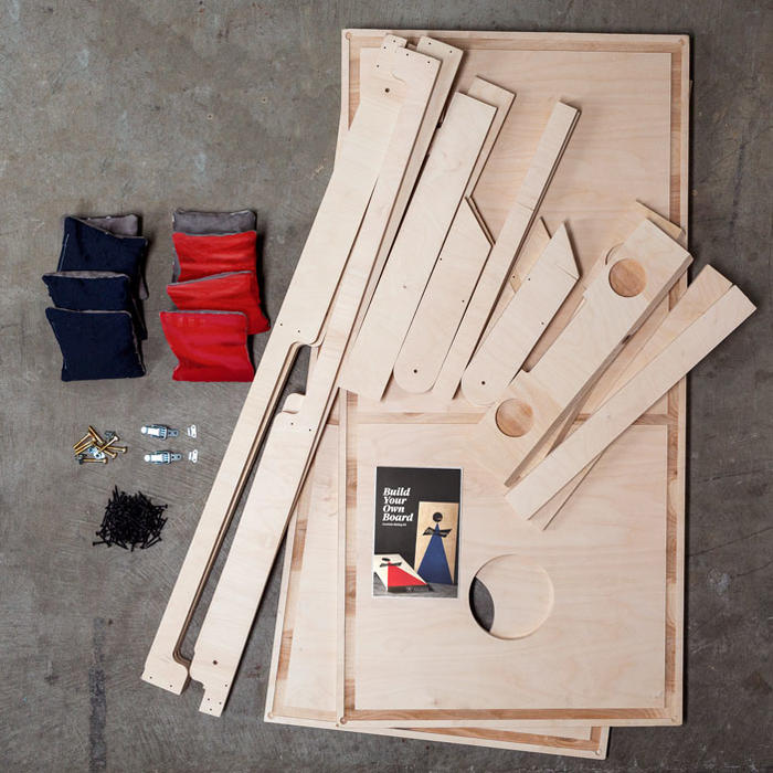 Personalized Cornhole Set pieces and tools are a great men's sports gift.